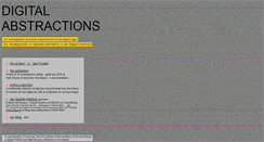 Desktop Screenshot of digital-abstraction.net
