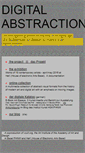 Mobile Screenshot of digital-abstraction.net